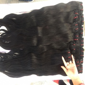 ขายส่ง Aliexpress ที่มีคุณภาพสูงผมมนุษย์อินเดียจัดส่งฟรี1b # อินเดียตรงผมมนุษย์ - Product Image 6