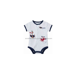 Soft Cotton Baby Romper with Private Label - Product Image 1