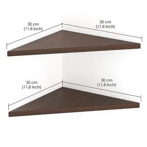 Corner <b>Wall</b> Decor <b>Shelf</b> Display Rack - Product Image 3