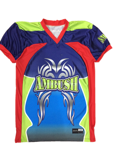 Camiseta de Fútbol Americano, Diseño Personalizado, Unisex, Manga Corta, Transpirable, Ropa Deportiva de Poliéster para Adultos - Product Image 4