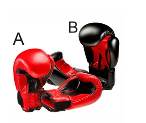 GANTS MMA LOGO PERSONNALISÉ PROFESSIONNEL FIT GANTS DE BOXE EN CUIR PU PERSONNALISÉ MEILLEUR GANTS DE BOXE DE FORME DE MUAY THAÏ - Product Image 3