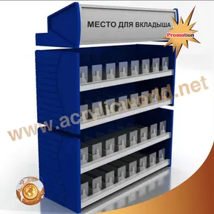 Présentoir à cigarettes en acrylique LED personnalisé dans l'équipement de service - Product Image 1