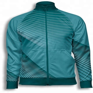 Venta al por mayor de invierno cálido de talla grande chaquetas de los hombres el mejor rendimiento todos los deportes sublimación con cierre de cremallera impermeable transpirable - Product Image 4