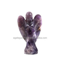 Cristal de Amatista Natural Hecho a Mano al por Mayor, Piedra Curativa para Meditación y Energía Positiva, Artesanías de Magnesia - Product Image 1