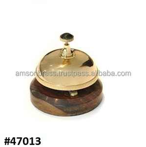 Clochette en métal Vintage, bureau de police, hôtel, sonnerie - Product Image 2