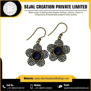 Factory Supply <b>Silver</b> <b>Earring</b> at Low Price Fashion 24K Gold Plated Wholesale Dubai Gold <b>Stud</b> <b>Earrings</b> Jewelry Wholesale - Product Image 4