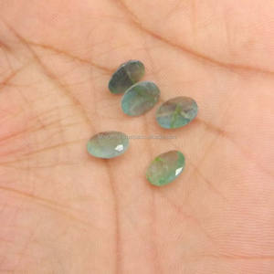 IGI Certifié Apatite Naturelle Pierres Précieuses En Vrac 10x8mm Coupe Ovale 2.85cts Facettes Blanc Vert Bleu Cristal Onyx Bijoux - Product Image 3