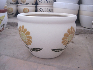 Maceta de Cerámica Macesta, Juego de 3 Macetas Saigon para Plantar Árboles - Product Image 4