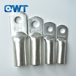 QWT Sc 70mm 비절연 전기 구리 노즈 터미널 케이블 러그 크림프 와이어 터미널 제조업체 - Product Image 1