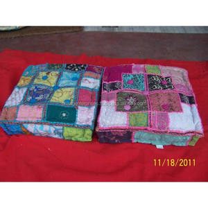 Classic Woven Embroidery Meditation Aid Pouf Patchwork Pillow <b>Cushion</b> Cover with Foam <b>Filling</b> Yoga Floor <b>Cushions</b> for Home Decor - Product Image 3