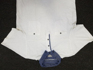 Polo de marca original para hombre en algodón con cuello de color sólido en contraste para la temporada de primavera, ropa de tamaño adulto disponible en stock - Product Image 2