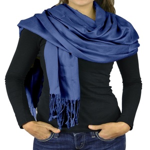 Viscose <b>Pashmina</b> <b>Shawl</b> Winter Scarf for Women Stole Wholesale Custom Hijab Color Cashmere <b>Shawls</b> Best Product Scarves - Product Image 3