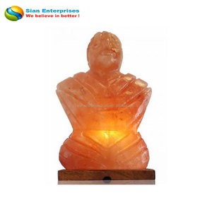 Lámpara de sal del Himalaya Impresión de logotipo personalizado Técnica tallada Ecológico Feng Shui Estilo budista Regalo de negocios-Sian Enterprises - Product Image 4