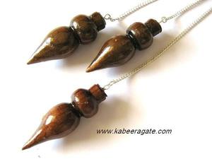 Pendule en bois: pendule en bois de Rose - Product Image 2