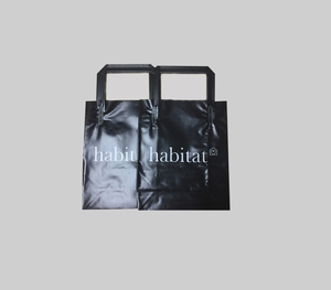 black tri fold plastic bags made in Vietnam - Product Image 1