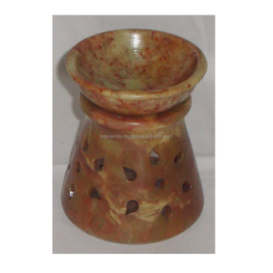 Decorative Soapstone Aroma <b>Oil</b> warmer - Product Image 1