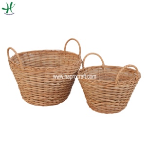 Cesta de pan de ratán rectangular de grado alimenticio ecológico, bandeja de cesta druit de mimbre para ventas al por mayor, cesta de almacenamiento de mimbre - Product Image 4