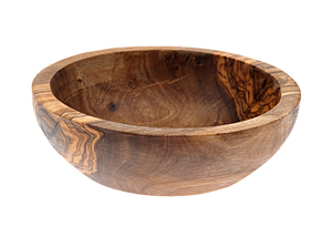 Tazón de Ensalada de Madera Natural Lisa, Tamaño Personalizado con Juego de Cucharas, Nuevo Producto a Precio Económico, Sin Cantidad Mínima Requerida - Product Image 4