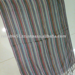 Elegante Bufanda Larga de Viscosa Tejida para Mujer, Estilo Liso con Gran Longitud para Uso en Invierno, Marca VISCO - Product Image 5