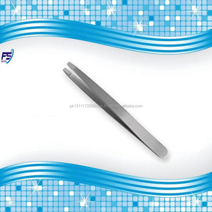 Pinzas para cejas y maquillaje, pinzas para la depilación, volumen, acero inoxidable, alta calidad, color sólido, logotipo personalizado, venta al por mayor - Product Image 2