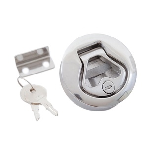 Loquet de porte de bateau marin en acier inoxydable LM-330, trou rond de 50 mm, loquet à levier encastré, loquet à fermeture automatique Southco M1 - Product Image 5
