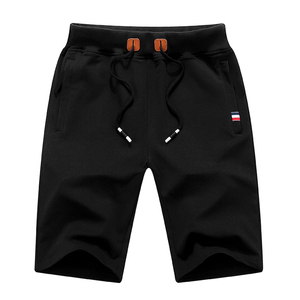 Men <b>Short</b> Wholesale Customized logo Solid Men's <b>Shorts</b> Summer Men Cotton Casual Male <b>Shorts</b> Brand Clothing - Product Image 4