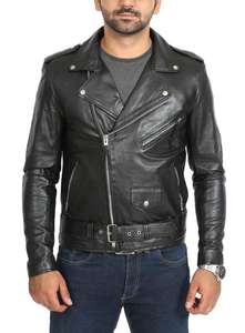 Ajm แจ็คเก็ตหนังขนแกะสำหรับผู้ชายกันน้ำขนาดพลัสไซส์สำหรับฤดูหนาว - Product Image 3