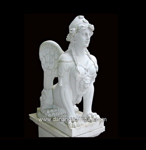 TượNg Nhân Sư Bằng Đá Trang Trí Sân Vườn Ai Cập DSF-T108 - Product Image 4