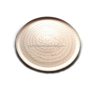 2022 usine vente chargeur assiettes dîner plat bonne qualité en acier inoxydable pour plateau en métal alimentaire - Product Image 1