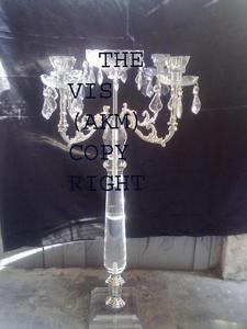 เชิงเทียนแก้วคริสตัลสำหรับตกแต่งโต๊ะจัดงานแต่งงานตกแต่งโรงแรมตกแต่งบ้าน - Product Image 4