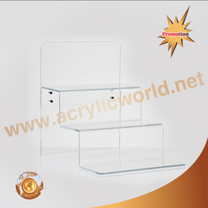 ที่ตั้งโชว์น้ำหอมอะคริลิคสำหรับเคาน์เตอร์5ขวดดีไซน์แฟชั่น - Product Image 1