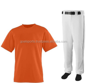 Uniforme de maillot de baseball nouveau design Uniforme de baseball pour jeunes et adultes avec nom et numéro d'équipe Uniforme de qualité supérieure - Product Image 1
