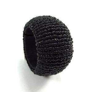 Anillo de Servilleta con Cuentas de Cristal, Producto Más Vendido para Decoración de Bodas y Fiestas, Porta Servilletas para Uso Diario - Product Image 1