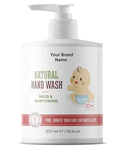 Organic Baby Hand Wash With Lavender Natural Product | Private Label | Wholesale | Bulk | Made in EU