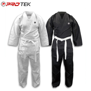 Uniforme cómodo unisex de algodón y poliéster para karate, OEM diseño personalizado y servicio, venta al por mayor, ropa de artes marciales para adultos - Product Image 4
