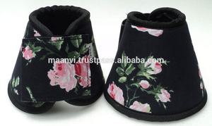 Smart Cotton Western Saddle Pad con estampado de flores y Wafl interior - Product Image 3