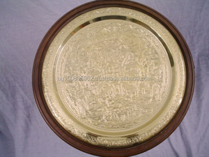 Table d'appoint/table basse ronde W19, style arabesque/art arabe, autres meubles de salon - Product Image 2