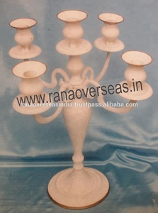 Candelabro de centro de mesa de metal al por mayor de la mejor calidad con cuatro brazos para fiesta de Evento de Festival - Product Image 4