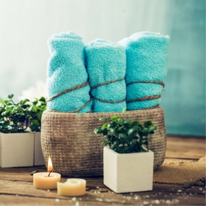 Petites serviettes de bain de couleur unie Serviettes de bain égyptiennes décoratives Meilleure qualité 100% coton Design personnalisé Serviette de bain - Product Image 2