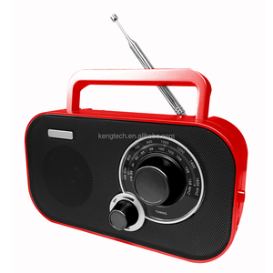 CT-2389 FM แบบอะนาล็อก Big ลูกบิดปรับเสาอากาศหูฟังแจ็ค DC วิทยุ - Product Image 2