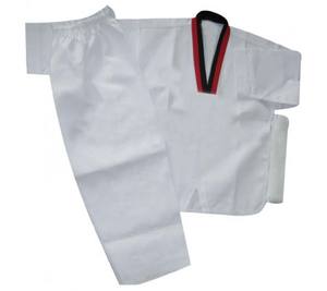 Uniforme de Karate de diseño 100 algodón, ropa deportiva personalizada, Color blanco, Unisex, OEM - Product Image 3