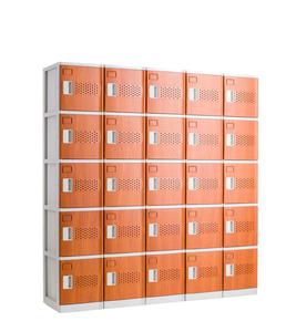 Five Tier ABS Plastic Door Ventilation Mini Locker - Product Image 1
