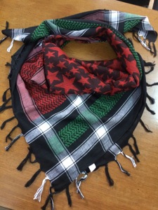Ethnic Style Multi-Color Cotton Canvas Arab Scarf Printing Pattern Hijab for Summer and Autumn Season - Product Image 4