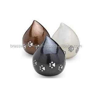 Brassworld India American Style Metal <b>Dog</b> Pet <b>Urn</b> Premium Cremation <b>Urn</b> - Product Image 1