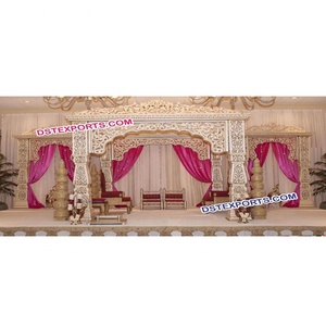 แต่งงานJodha Akbarเวทีชุดแบบดั้งเดิมออกแบบเวทีแต่งงานตั้งเวทีแต่งงานตั้งผู้ผลิต - Product Image 1
