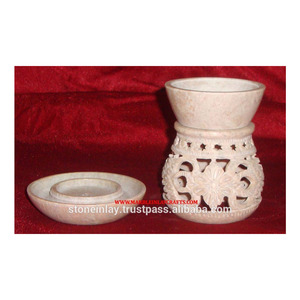 Handcrafted Soapstone Handmade Aroma <b>Oil</b> <b>Diffusers</b> - Product Image 1