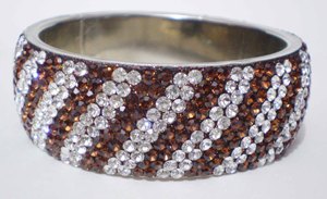 Beautiful Lac <b>Crystal</b> Beaded Bracelets Punk Style Religious Wedding Band with Diamond and Zircon Manufactured in Bulk - Product Image 6