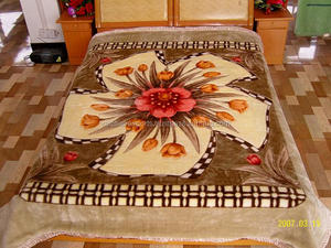 Vaibhav Exports Couverture Raschel Logo personnalisé Doux Velours Flanelle Jeter Fluffy Microfibre - Product Image 4