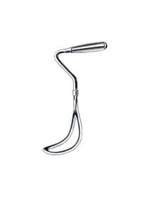 Extracteur de tête manuel sans mur Pince obstétrique en acier inoxydable de haute qualité 25.5 cm Instruments chirurgicaux Mahersi - Product Image 6