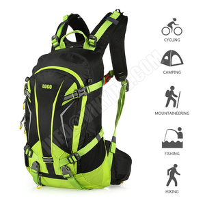 Water-resistant Bicycle <b>Bike</b> Cycling Bag Pack Outdoor Sports Backpack Daypack with Rain Cover <b>Helmet</b> Cover - Product Image 1